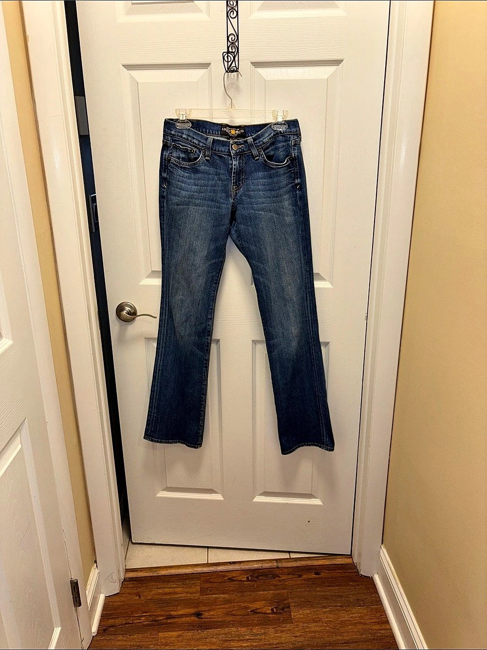 Lucky Brand Classic Rider Bootcut Jeans Waist 27 Size 4 Blue